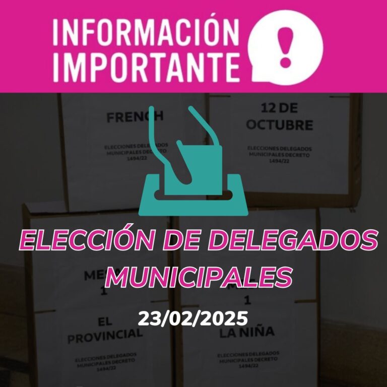 Elección de Delegados Municipales: Se conocen los requisitos que deben reunir los candidatos
