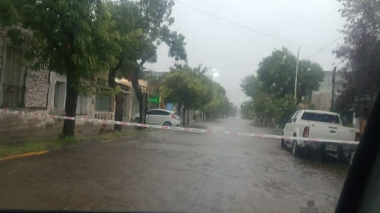 La lluvia llega a 156mm