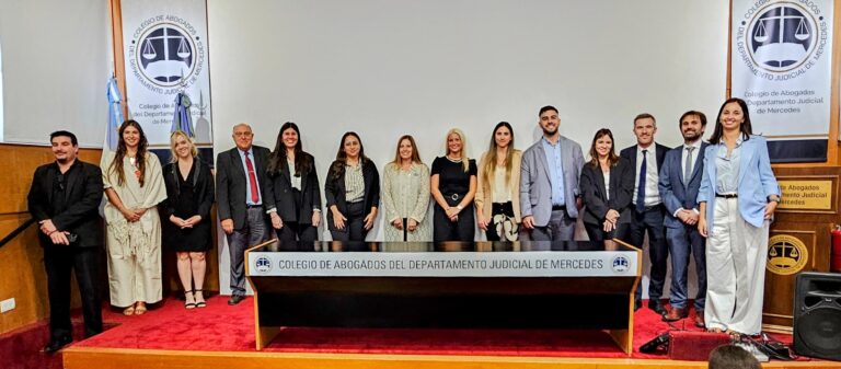 Nuevos profesionales se sumaron al Colegio de Abogados de Mercedes