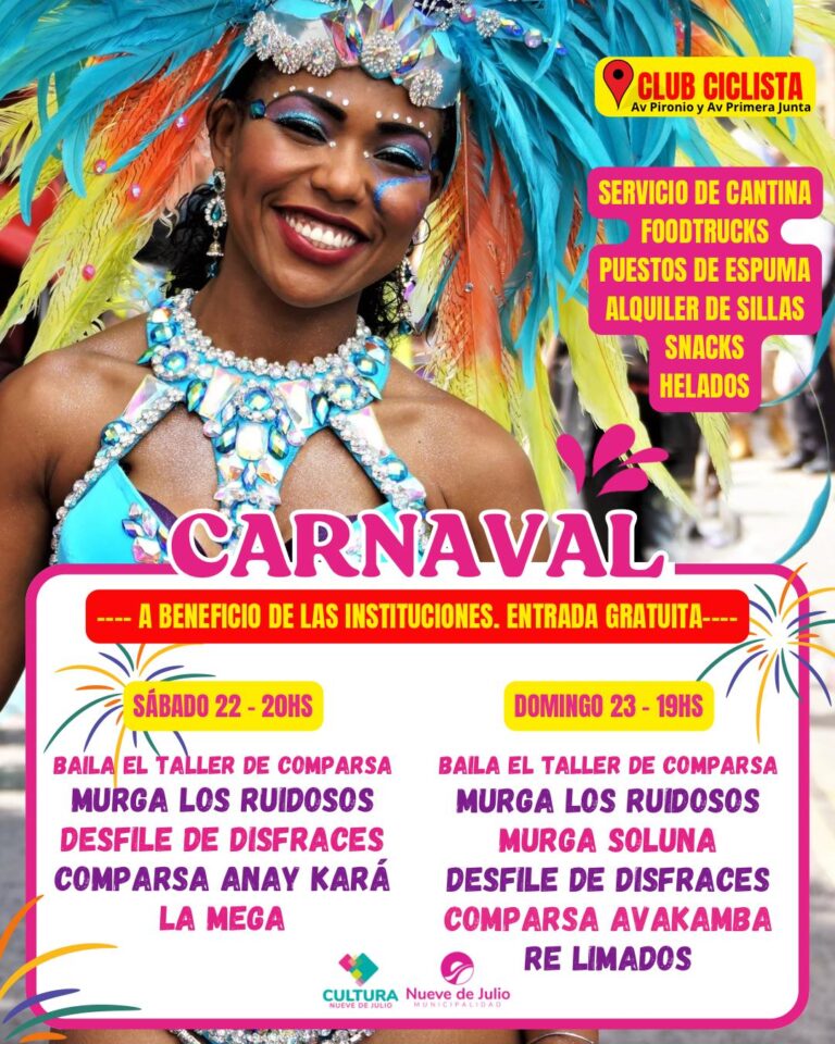 Avanzan los preparativos para vivir el Carnaval nuevejuliense