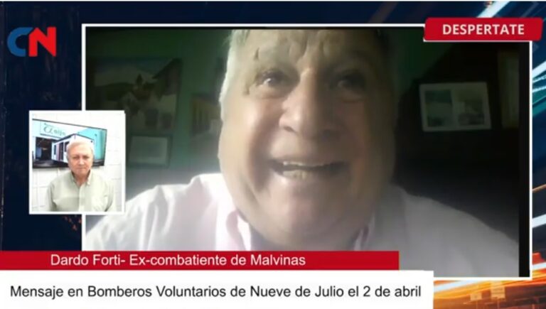 Excombatiente de las Islas Malvinas, dará una charla motivacional en Bomberos Voluntarios