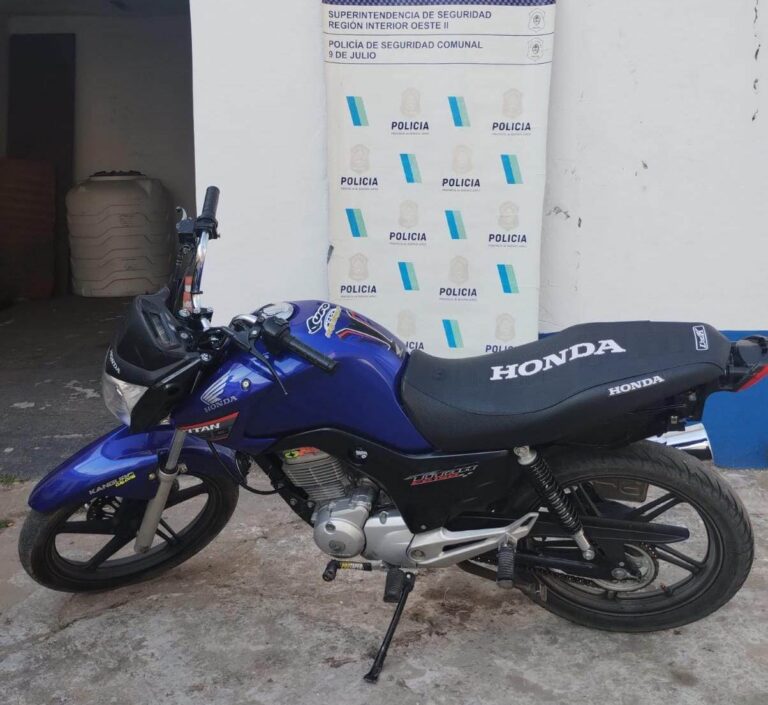 Un detenido y dos motos secuestradas