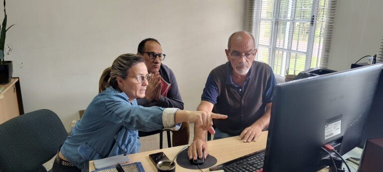 La Intendente María José Gentile y la Dirección Provincial de Hidráulica analizaron la situación Hídrica en el Partido nuevejuliense