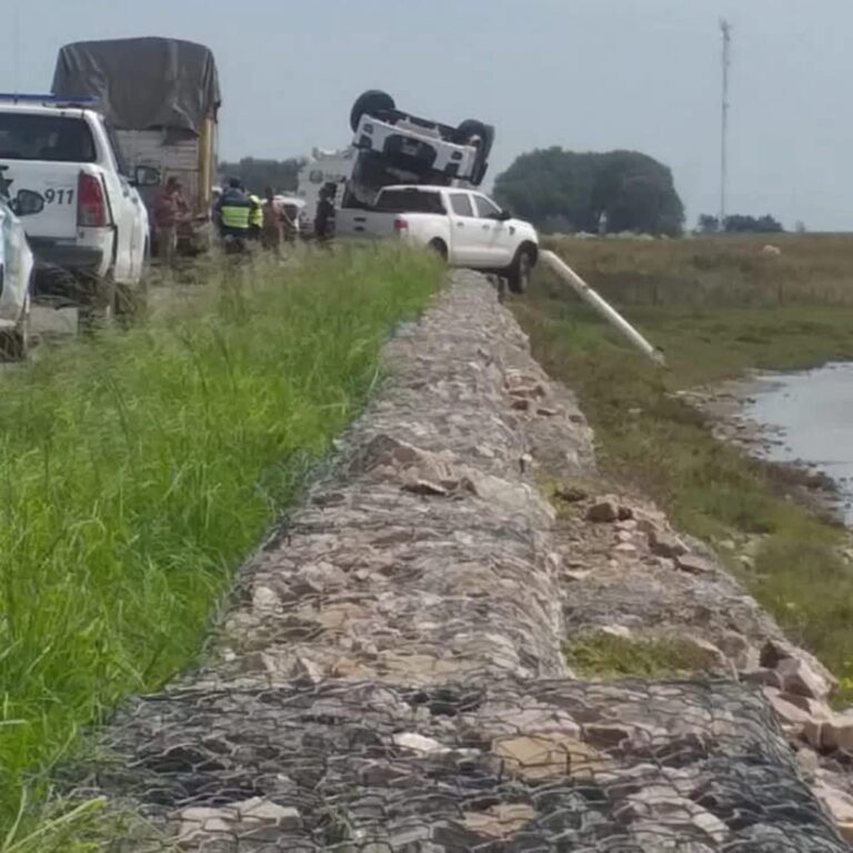 Accidente en la Ruta Nacional 33: colisión múltiple cerca de Trenque Lauquen