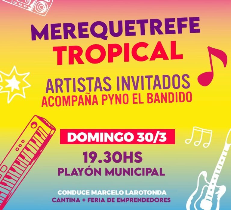 Fue reprogramado “Merequetrefe Tropical”