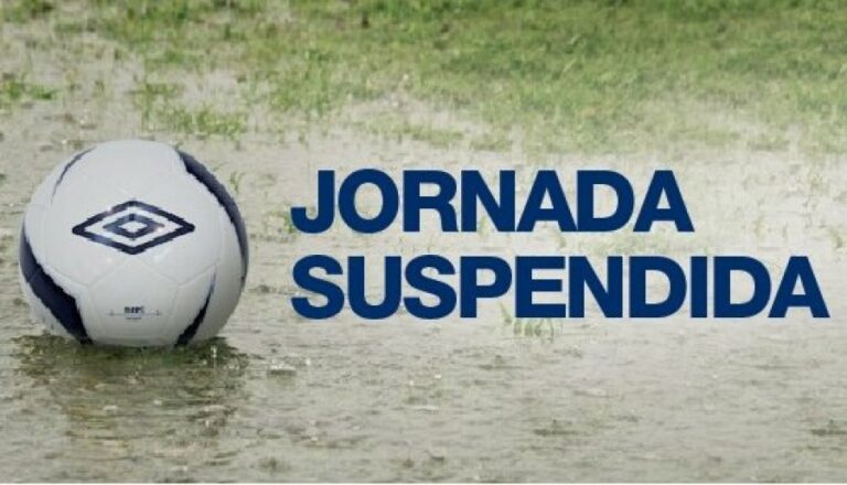 La Liga Nuevejuliense de Fútbol suspende 5 partidos por alerta meteorológica