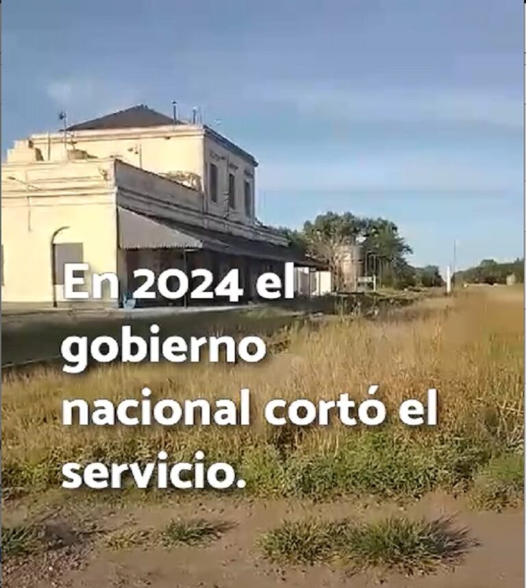 Malis y Naudín manifestaron su preocupación por el abandono de la Estación Ferroviaria