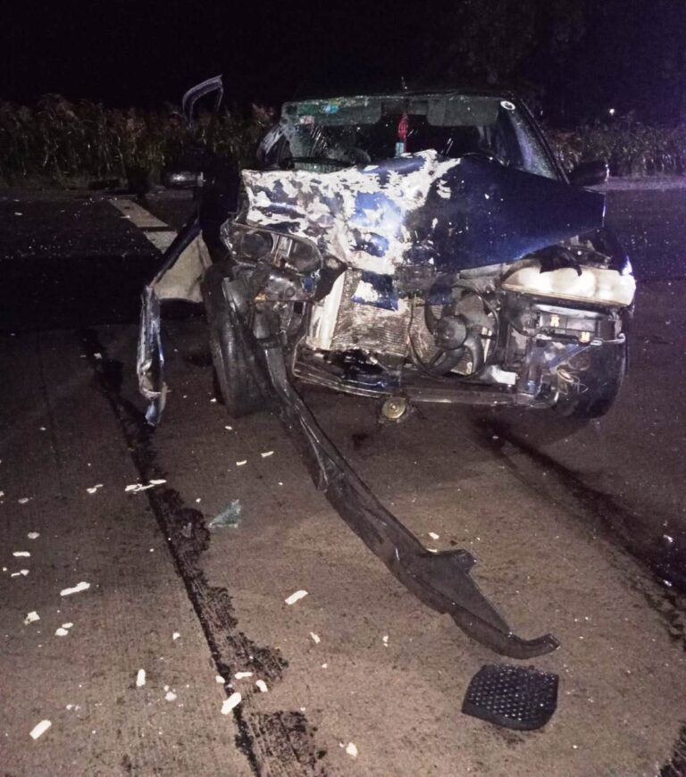 Accidente en Ruta 5: un camión y un automóvil colisionaron cerca de Alberti