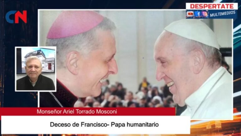 Monseñor Ariel Torrado Mosconi recordó al Papa Francisco como “un padre”