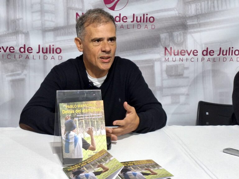 Se anunció el lanzamiento del libro “Detrás del alambrado” de Pablo Martorell