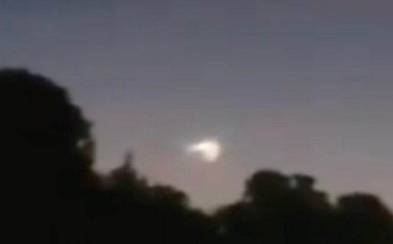 Objeto luminoso en el cielo sorprendió a vecinos de Facundo Quiroga