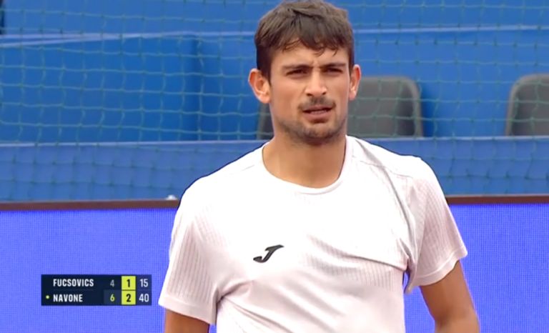 Mariano Navone cayó ante Fucsovics y se despidió del ATP 250 de Bucarest