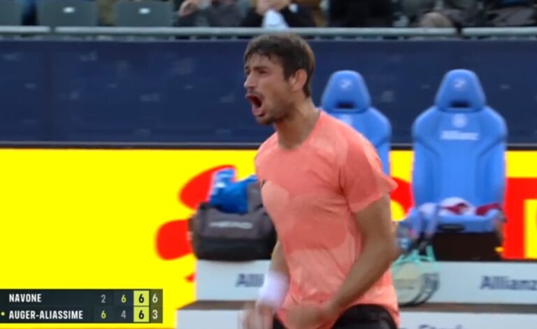 Mariano Navone debutó ganando en el ATP 500 de Múnich ante Auger-Aliassime