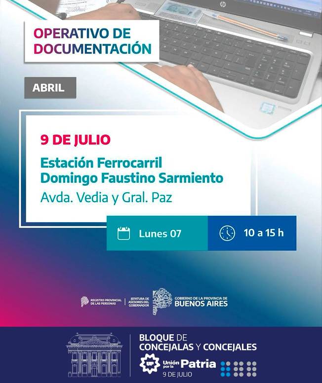 Llega el operativo gratuito de renovación de documentación