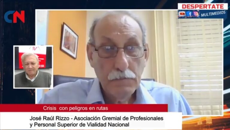 José Raúl Rizzo: “Nos duele ver en lo que se está convirtiendo Vialidad donde más del 60% de la red está en estado regular o malo”