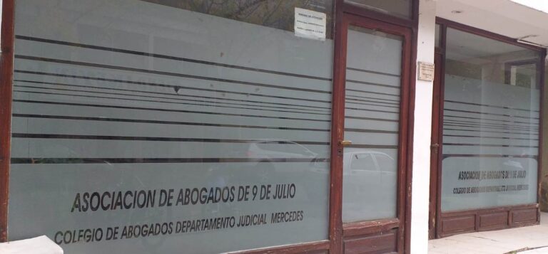 Los abogados de Nueve de Julio dan servicio gratuito a más de un vecino por día