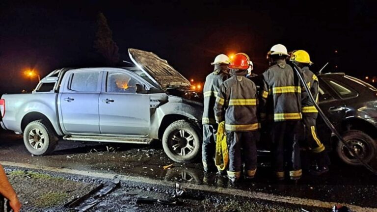 Bolívar: un muerto y un herido en un choque en la ruta 226