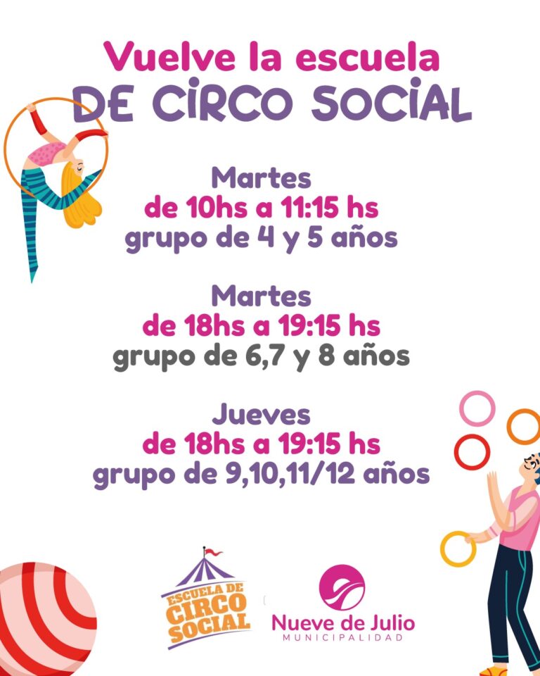 Abre sus puerta la Escuela de Circo Social