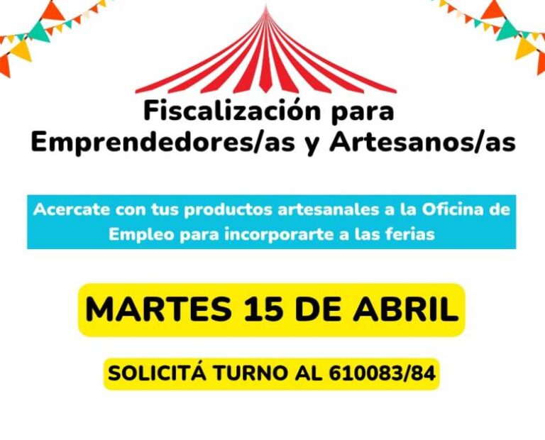 Fiscalización de Artesanos y Emprendedores
