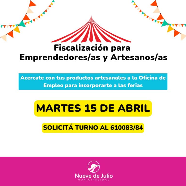 Fiscalización de Artesanos y Emprendedores del ditrito