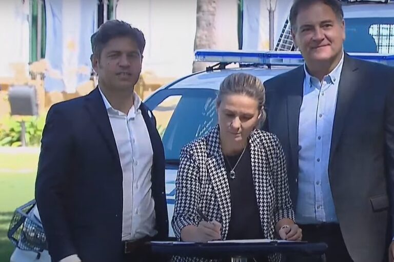 Fondo de Seguridad con el gobernador Kicillof: se conocieron más detalles del acuerdo firmado por Gentile