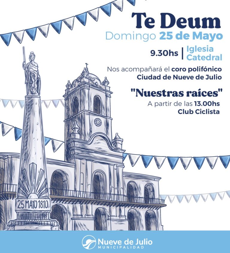 Todo preparado para conmemorar el 25 de Mayo con un emotivo homenaje a nuestras raíces