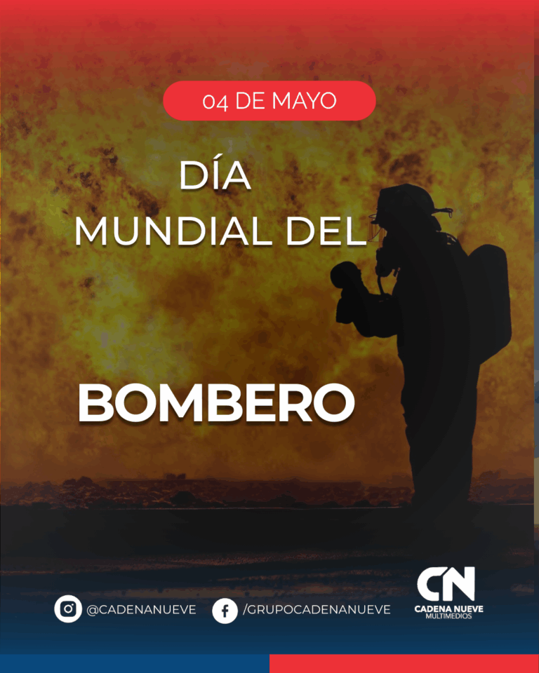 Día Internacional del Bombero, un homenaje a los “Héroes de Azul” que arriesgan su vida por la comunidad