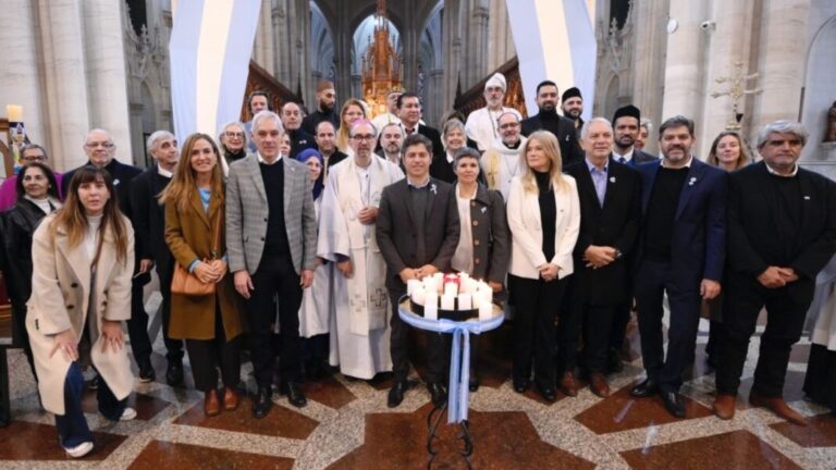 Kicillof participó del Tedeum en La Plata y homenajeó la Revolución de Mayo