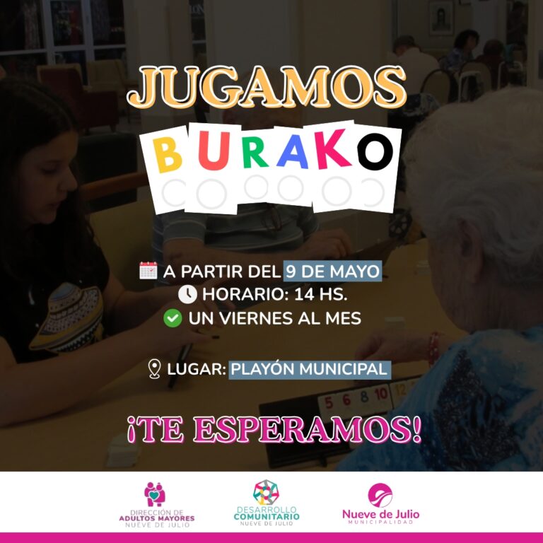 Propuesta mensual para la recreación e integración de personas mayores