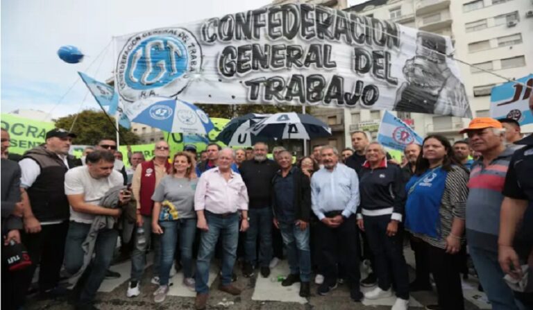 La CGT rechaza la limitación a las huelgas y advierte: “No vamos a quedarnos en silencio”