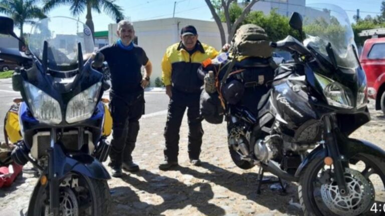 Dos almas sobre ruedas: amigos de la vida unen Estados Unidos con Necochea