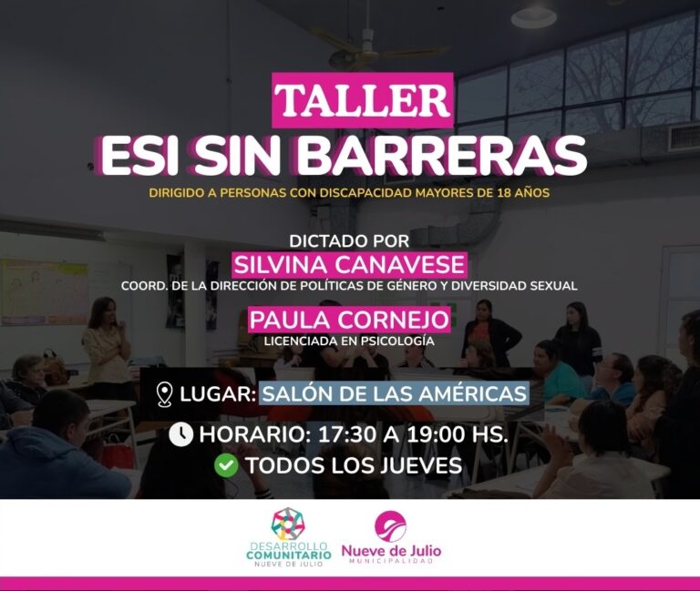 “ESI sin barreras”: una propuesta que crece cada jueves