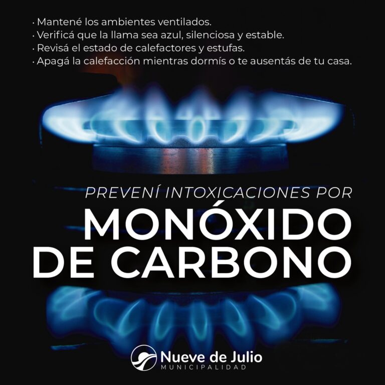 Recomiendan extremar cuidados para evitar intoxicaciones con monóxido de carbono