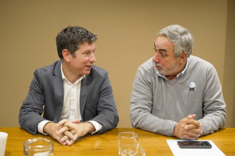 El radicalismo formalizó una conducción compartida entre los sectores de Lousteau y Abad