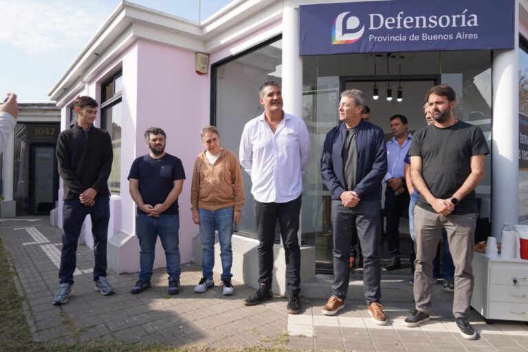 La Defensoría del Pueblo inauguró una nueva delegación en Brandsen para fortalecer el acceso ciudadano