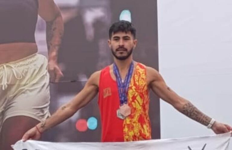 De Nueve de Julio al podio: Damián Lorito brilló en la Maratón Internacional de Mar del Plata