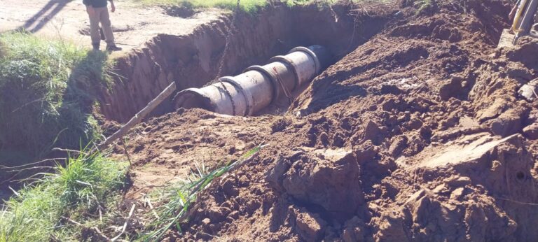 Se avanza con obras viales para garantizar el tránsito rural