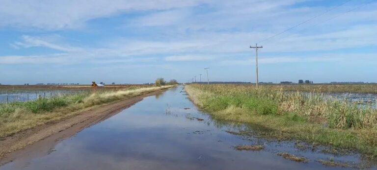 Productores Rurales de Carlos Casares se movilizan por los caminos anegados