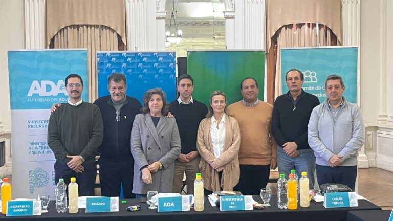Compromiso regional: intendentes y Provincia refuerzan la agenda de gestión hídrica en la Cuenca del Salado