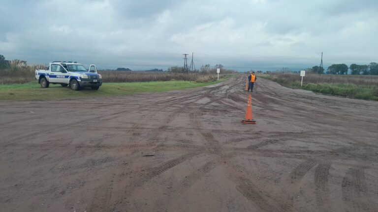 Refuerzan controles en caminos rurales para proteger la red vial del distrito