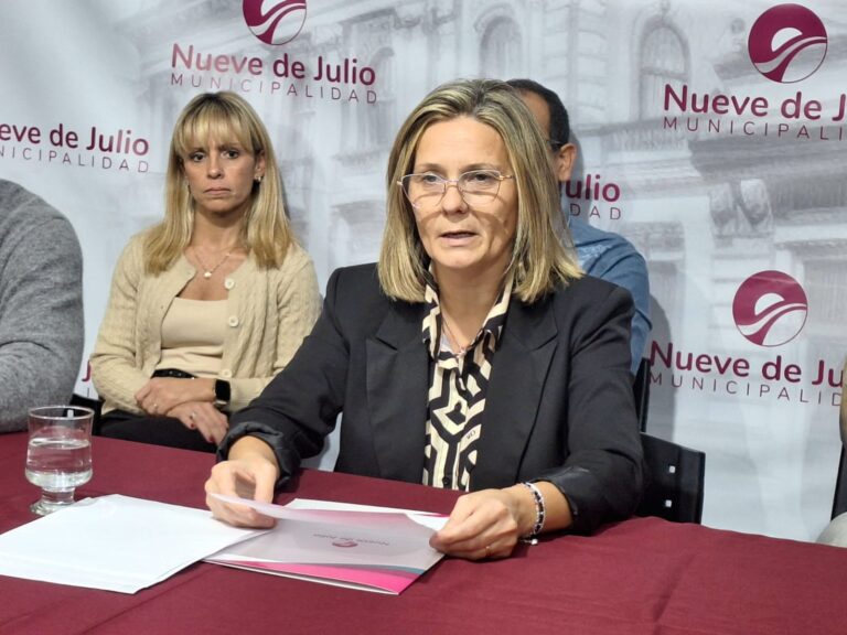 María José Gentile pide declarar la emergencia económica en el distrito de Nueve de Julio