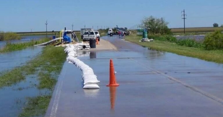 Rutas provinciales anegadas por intensas lluvias: cortes y desvíos en el norte bonaerense