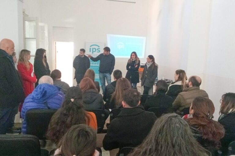 El IPS capacitó al personal de la Regional IV en Junín
