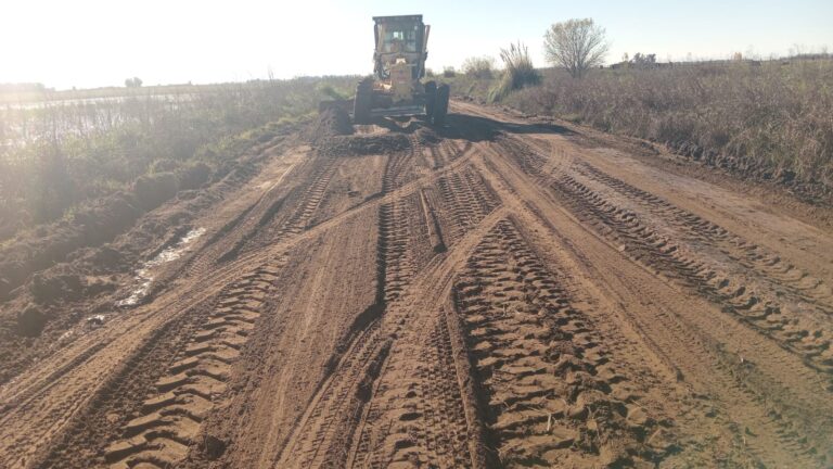 Mejoras en la Red Vial Rural: no cesan los trabajos en el Distrito