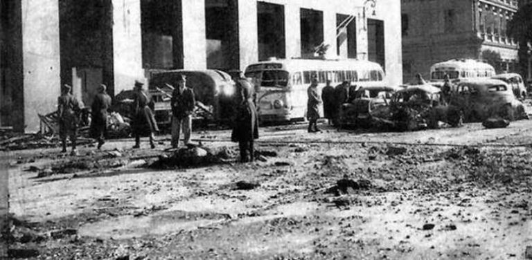 70° aniversario del bombardeo a Plaza de Mayo