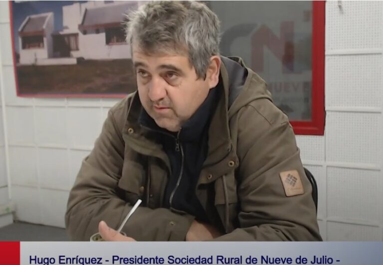 Hugo Enríquez: “El productor rural está atrapado entre caminos intransitables y decisiones que no llegan”