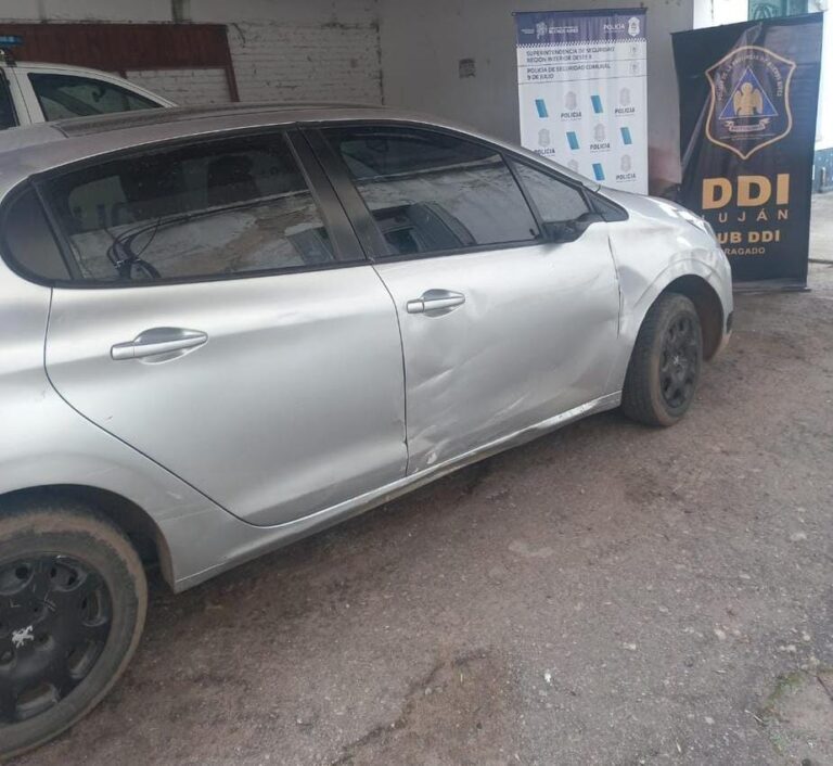 Un detenido por circular en un auto con documentación apócrifa
