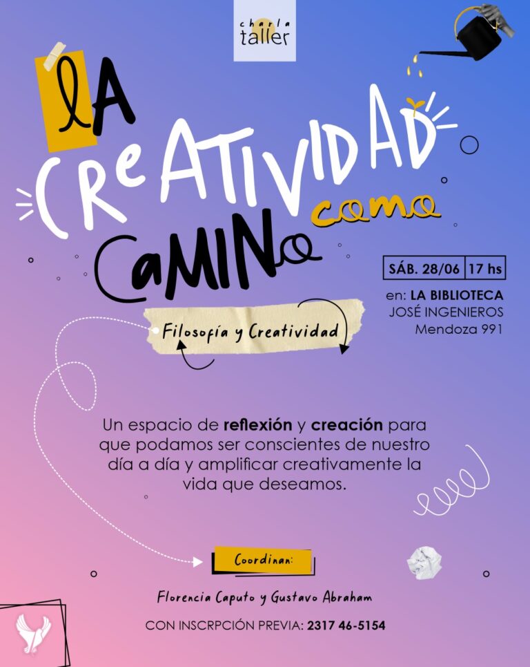 La creatividad como camino: un taller para conectar con nuestro potencial más genuino