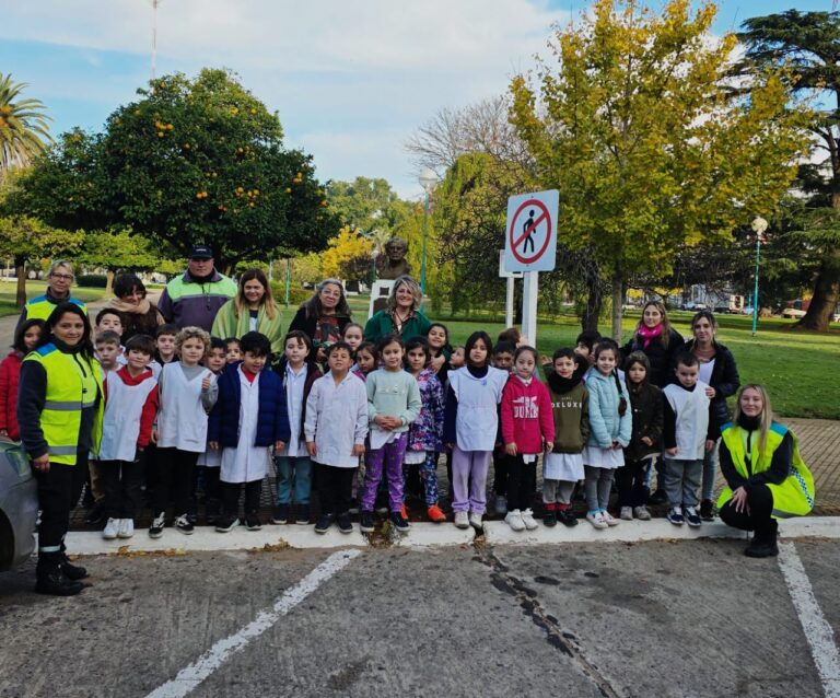 Compromiso con la Educación Vial desde la Infancia: Doble jornada en la Escuela Primaria N°1