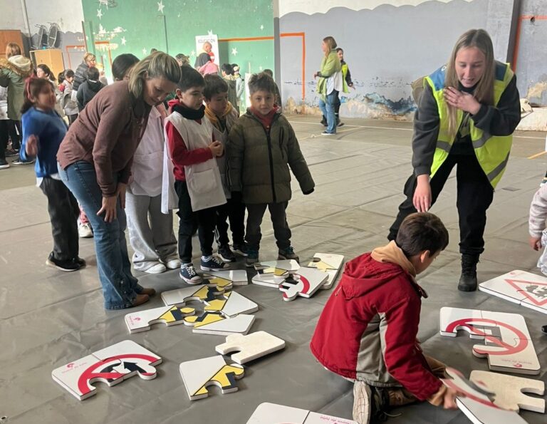 Se inició un nuevo ciclo de charlas de Educación Vial en las escuelas del distrito
